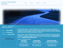 Tablet Screenshot of latinotreatmentcenter.com